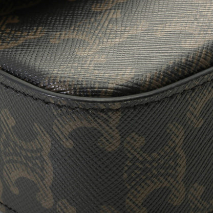 Celine Triomphe Claude Shoulder Bag Brown — view 5