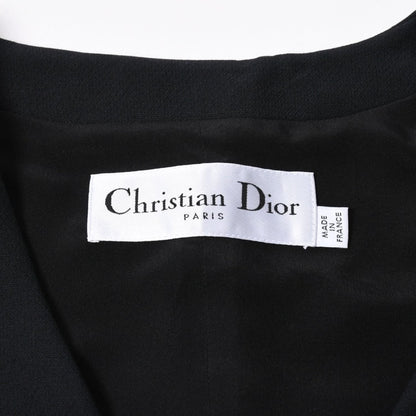 Dior Vest Wool Silk Black — view 5