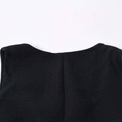 Dior Vest Wool Silk Black — view 4