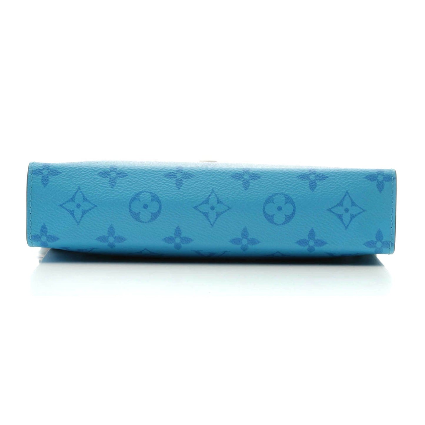Louis Vuitton Gaston Wearable Wallet Taigarama Tropical Blue Shoulder Bag — view 3