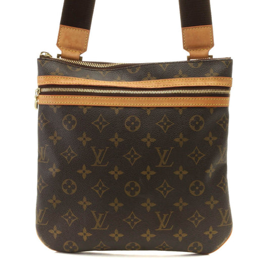 Louis Vuitton Pochette Bosphore Shoulder Bag Monogram Canvas Brown
