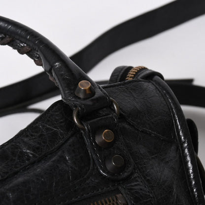Balenciaga Classic Mini City 2-Way Shoulder Bag Black — view 6