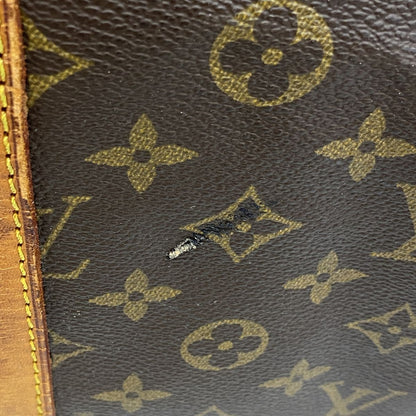 Louis Vuitton Boston Bag Monogram Keepall 55 Brown — view 7