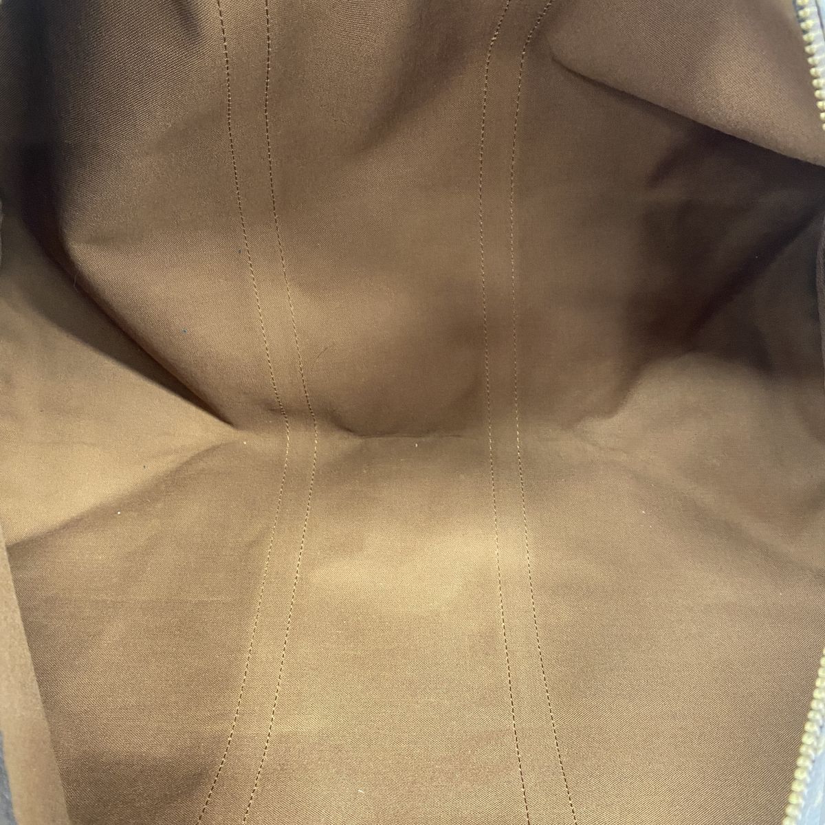 Louis Vuitton Boston Bag Monogram Keepall 55 Brown — view 4