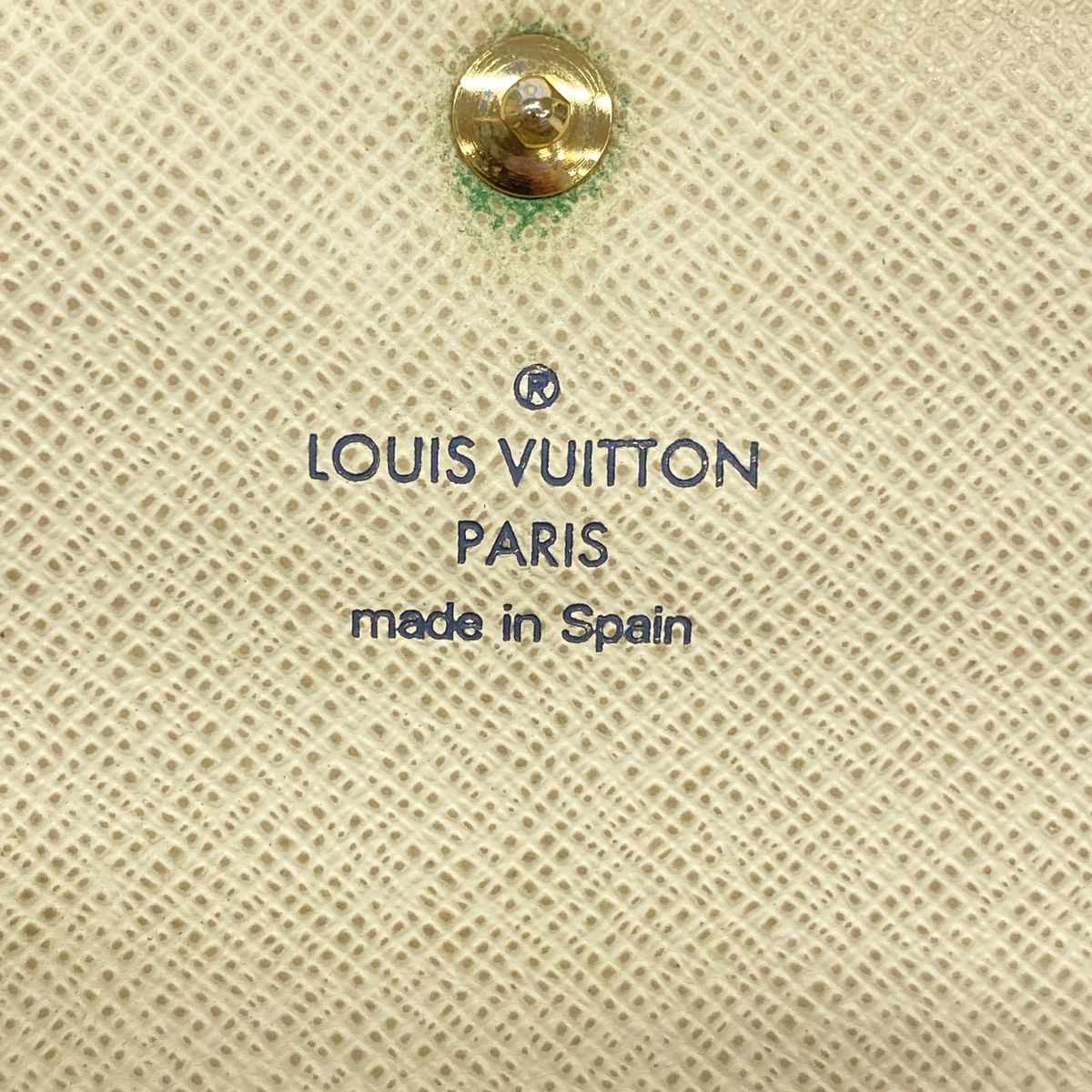 Louis Vuitton Wallet Damier Azur Portefeuille Sarah White — view 4