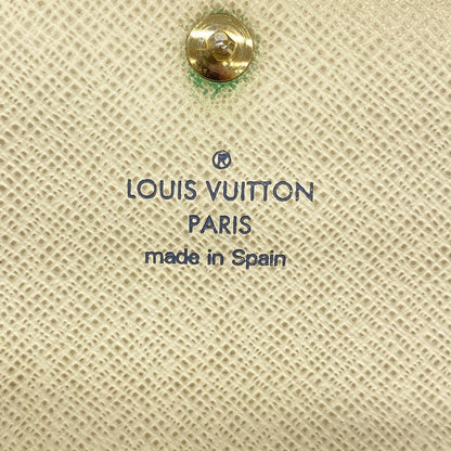 Louis Vuitton Wallet Damier Azur Portefeuille Sarah White — view 4