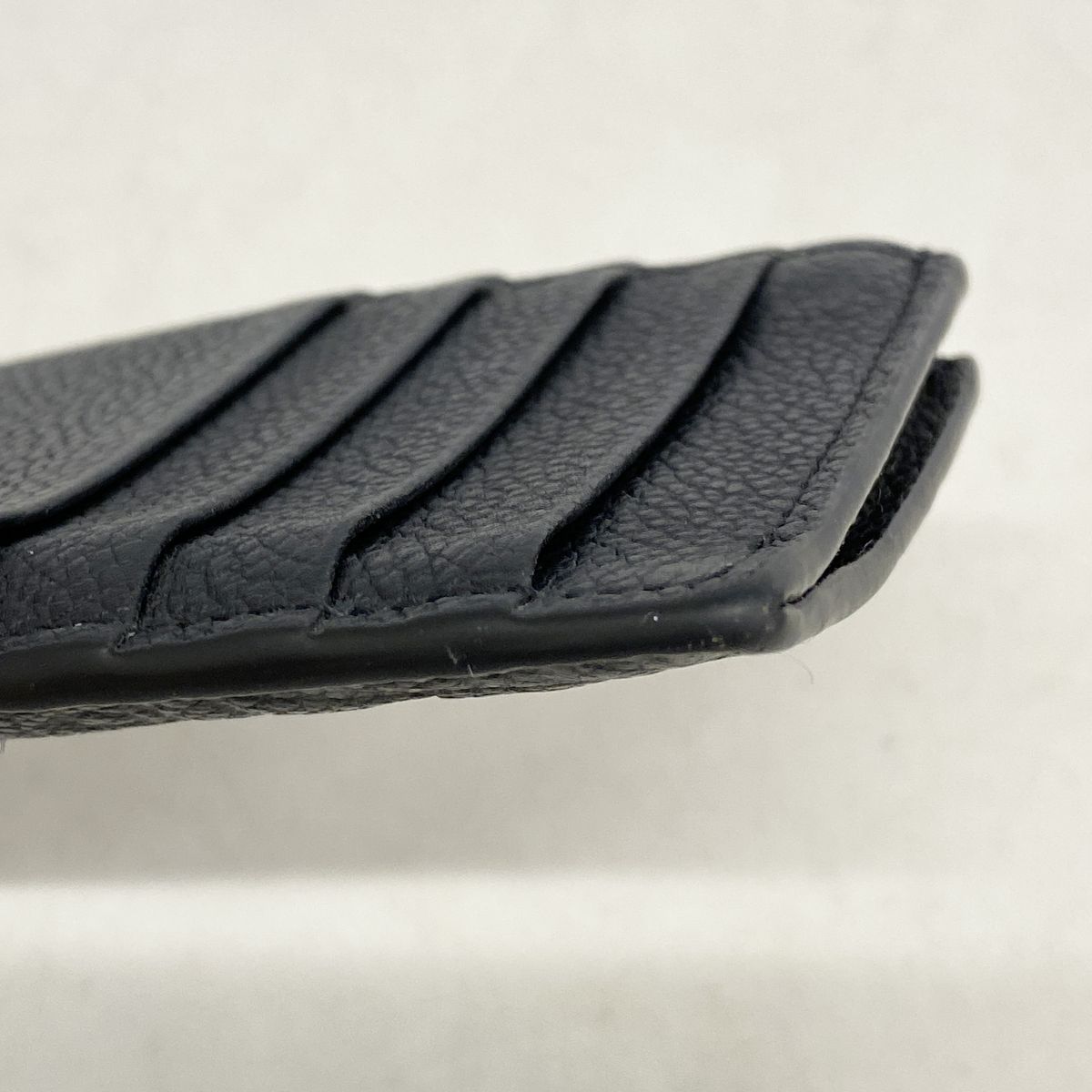 Dior Coin Purse Leather Black Silver — view 7