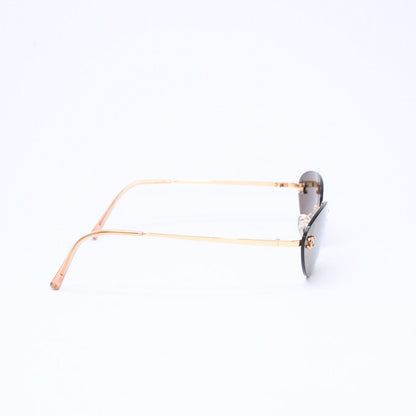 Chanel Rimless Sunglasses Eyewear CC Logo Gold — view 5