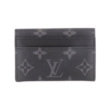 Louis Vuitton Card Case Double Monogram Eclipse Black