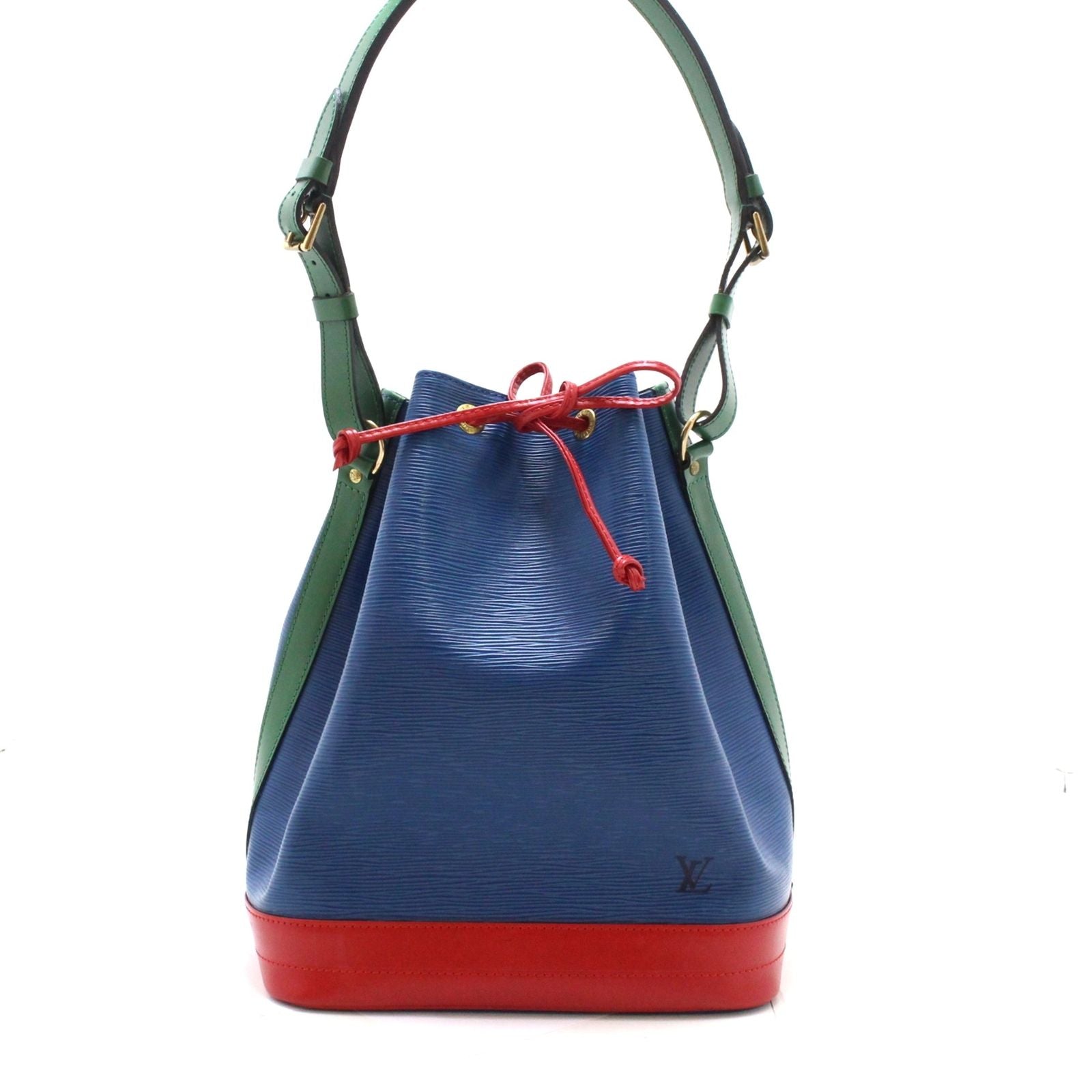 Louis Vuitton Noe Tote Bag Epi Leather Toledo Blue Red Green