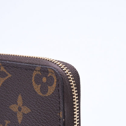 Louis Vuitton Zippy Coin Purse Monogram Canvas Mini Wallet Brown Gold — view 4