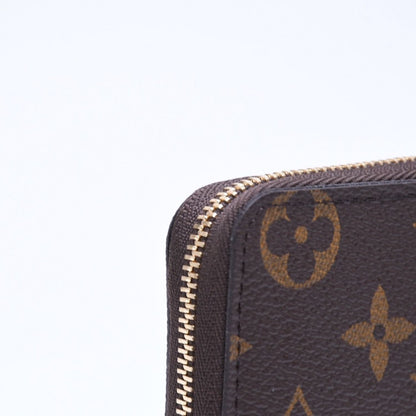 Louis Vuitton Zippy Coin Purse Monogram Canvas Mini Wallet Brown Gold — view 6