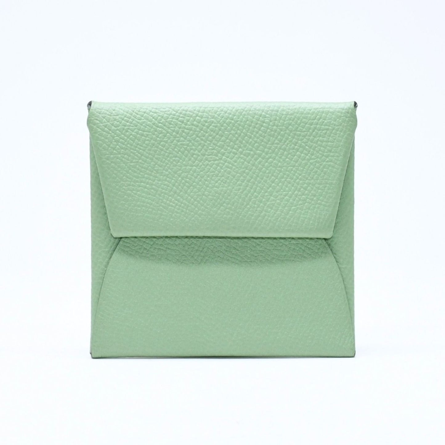 Hermes Wallet Coin Purse Bastia Vert Criquet Green