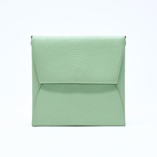 Hermes Wallet Coin Purse Bastia Vert Criquet Green