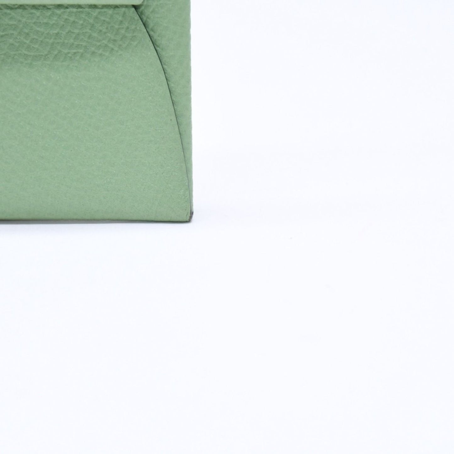 Hermes Wallet Coin Purse Bastia Vert Criquet Green — view 4