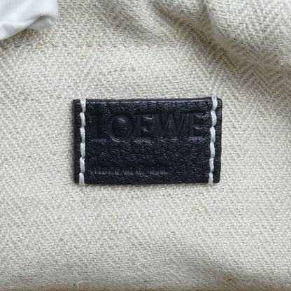 Loewe Drawstring Bucket Bag Natural Black — view 6