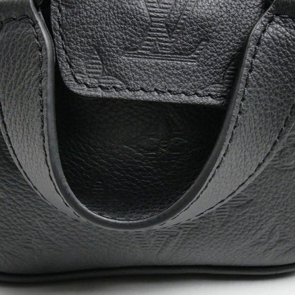 Louis Vuitton Dopp Kit Bag Monogram Shadow Ultra Black — view 6