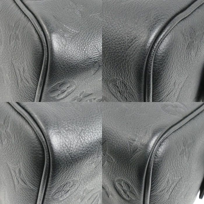 Louis Vuitton Dopp Kit Bag Monogram Shadow Ultra Black