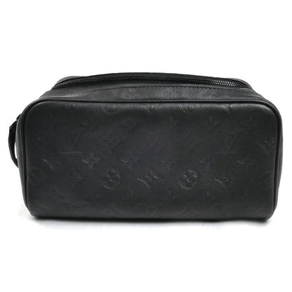 Louis Vuitton Dopp Kit Bag Monogram Shadow Ultra Black — view 2