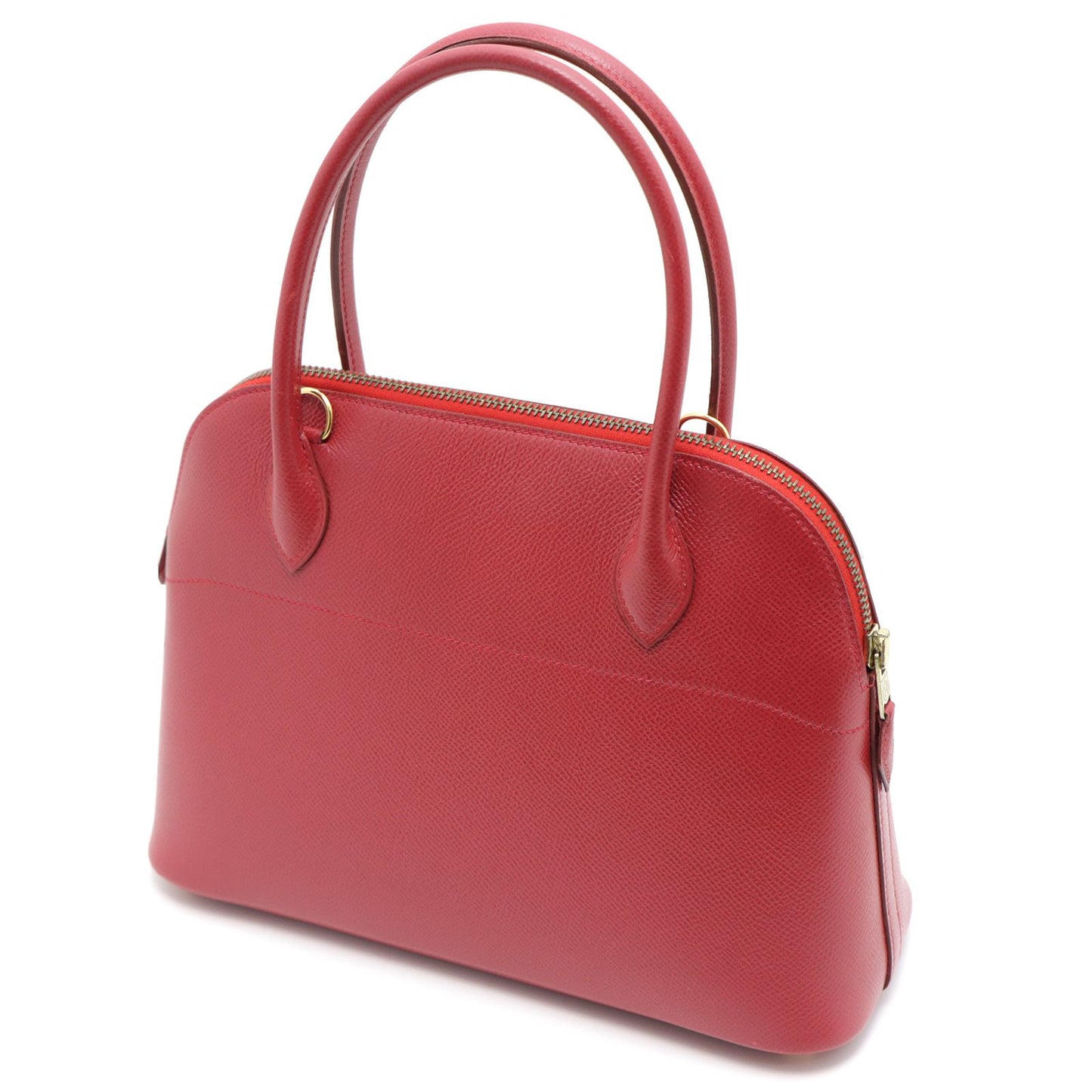 Hermes Bolide 27 Rouge Vif Handbag Courchevel — view 2