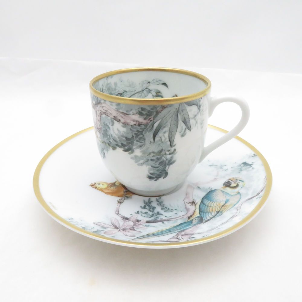 Hermes Equateur Sketch Coffee Cup & Saucer