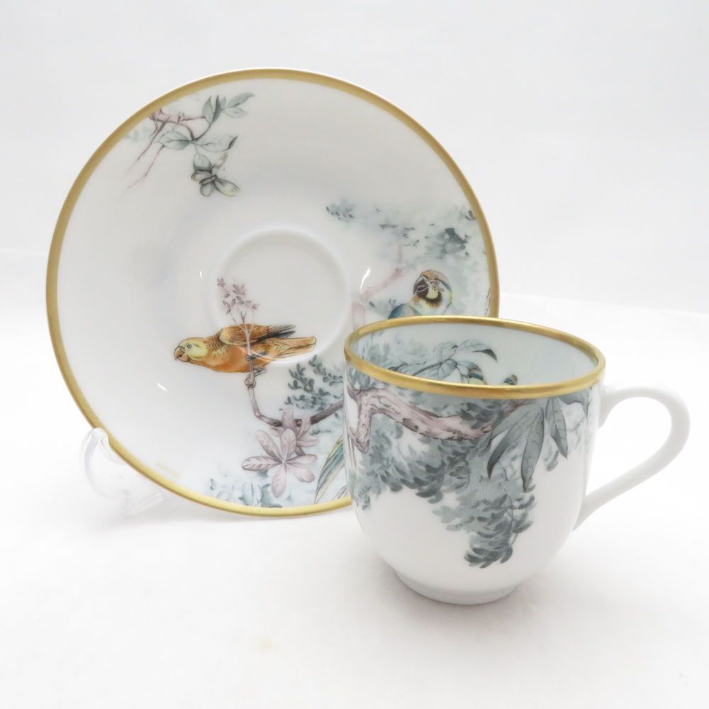 Hermes Equateur Sketch Coffee Cup & Saucer — view 3