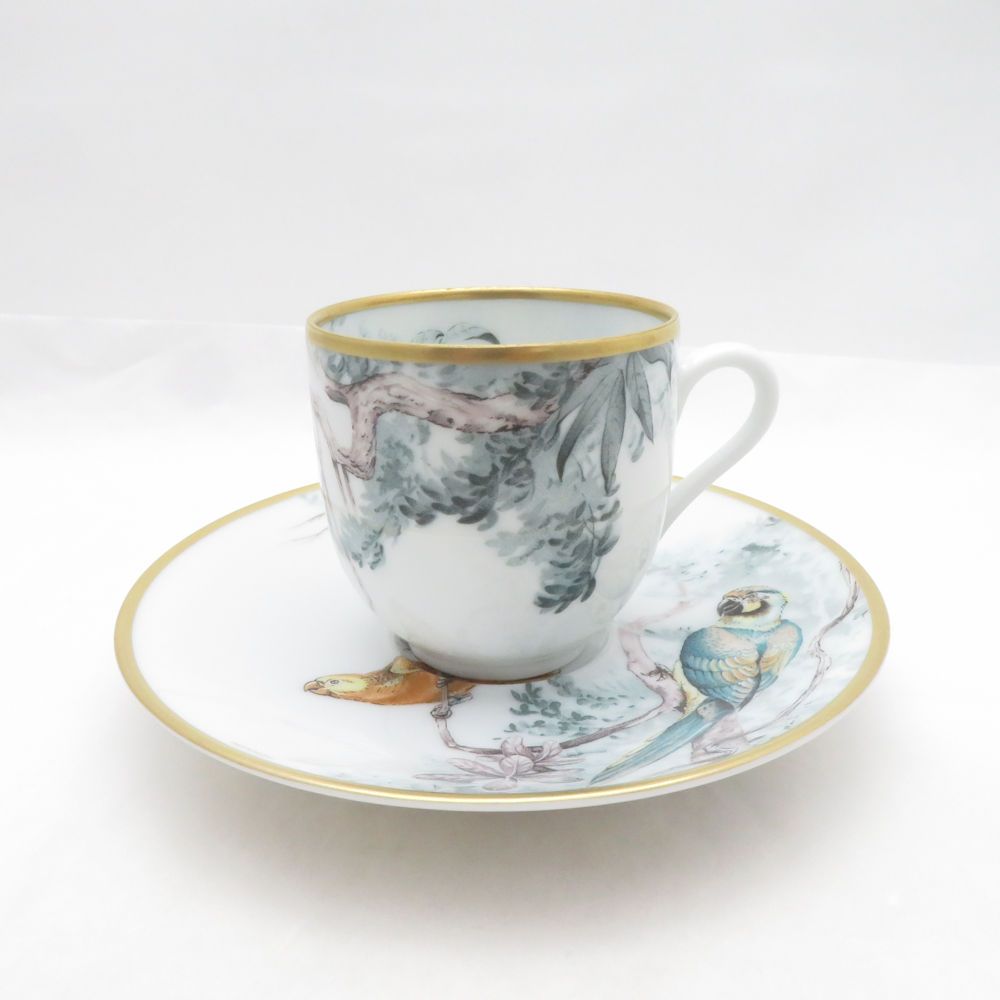 Hermes Equateur Sketch Coffee Cup & Saucer