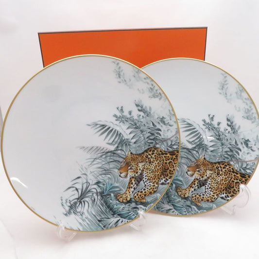 Hermes Equateur Sketch Large Plate Pair 27 Dinner