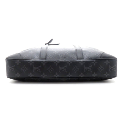 Louis Vuitton Porte Documents Voyage Mono Eclipse Monogram Black — view 5