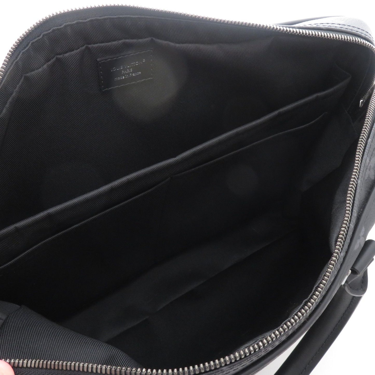 Louis Vuitton Porte Documents Voyage Mono Eclipse Monogram Black — view 8