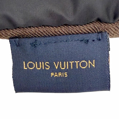 Louis Vuitton Echarpe Pillow Monogram LV Stitch Scarf Black Brown — view 7