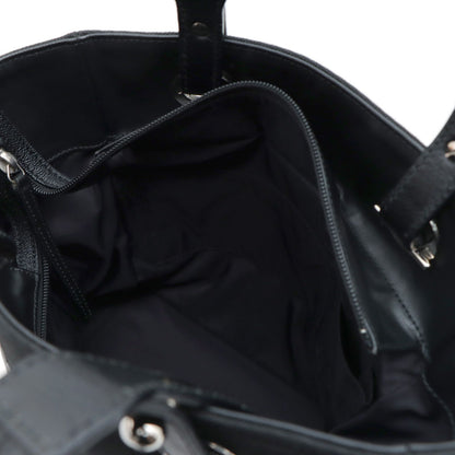 Chanel Paris Biarritz Tote Bag PM Black Silver — view 6