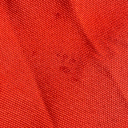 Hermes Dress S Orange V-neck Short Sleeve Long — view 6