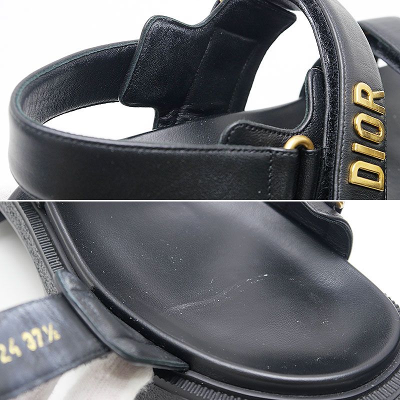 Dior Dioract Platform Sandals — view 8