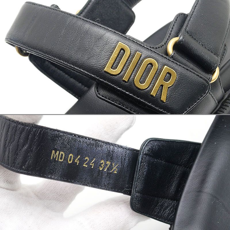 Dior Dioract Platform Sandals — view 5