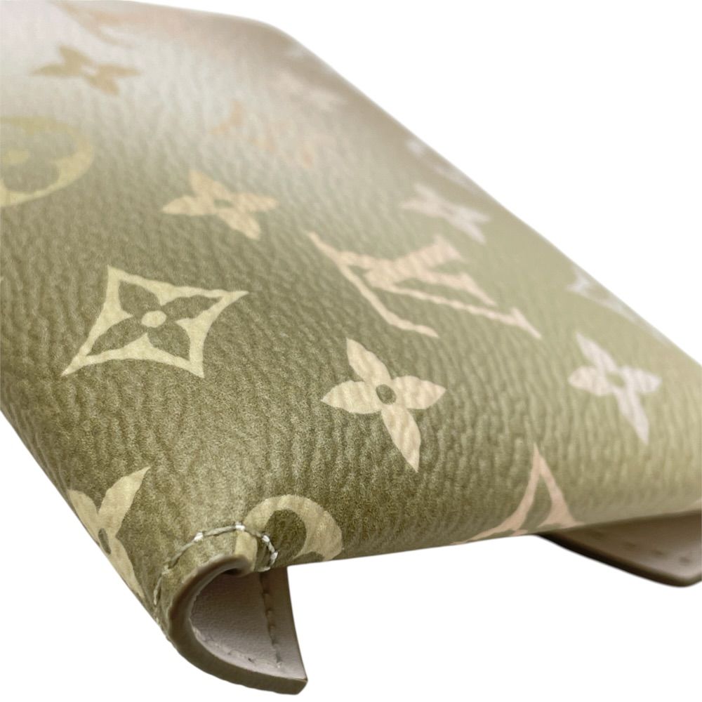 Louis Vuitton Card Case Coin Purse Kirigami Pochette Small Monogram Canvas — view 5