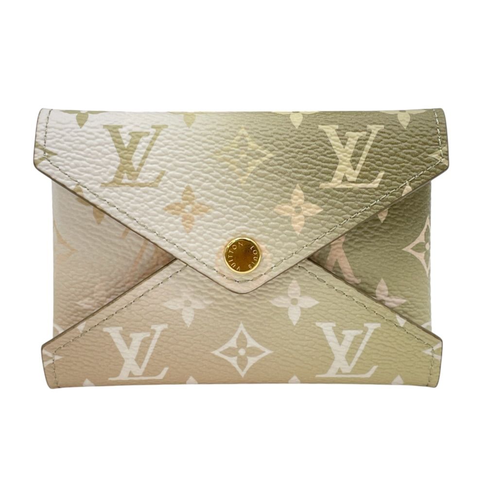 Louis Vuitton Card Case Coin Purse Kirigami Pochette Small Monogram Canvas