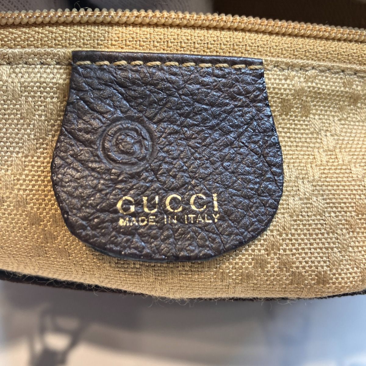 Gucci Bamboo Handbag Suede 000 — view 4