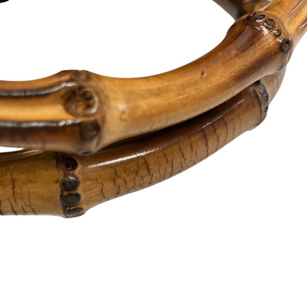Gucci Bamboo Handbag Suede 000 — view 8