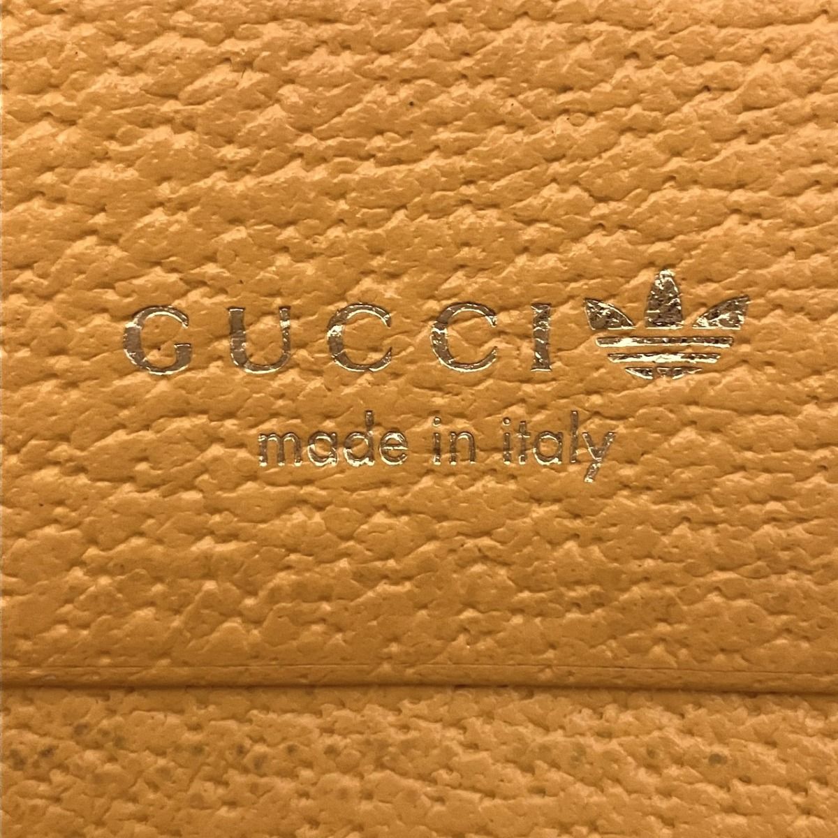 Gucci Horsebit Adidas Collaboration Bifold Wallet Leather — view 4