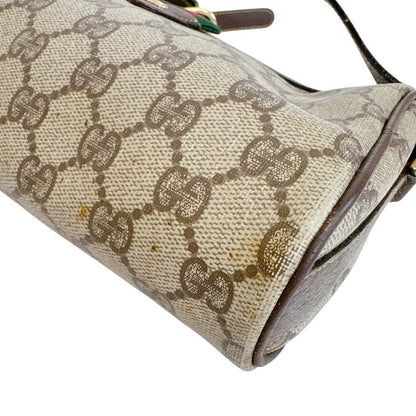 Gucci Vintage GG Pattern Shoulder Bag — view 4