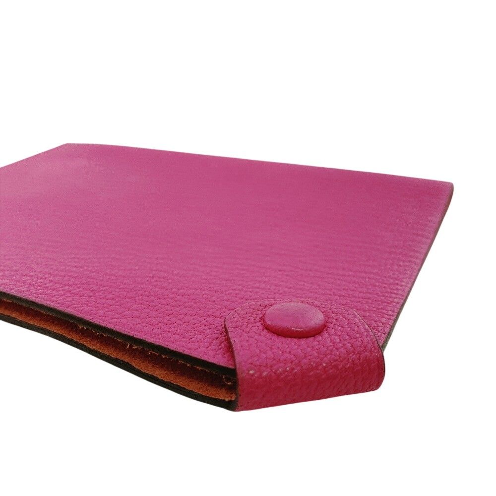 Hermes Tarmac PM Pass Case Pink Travel — view 3