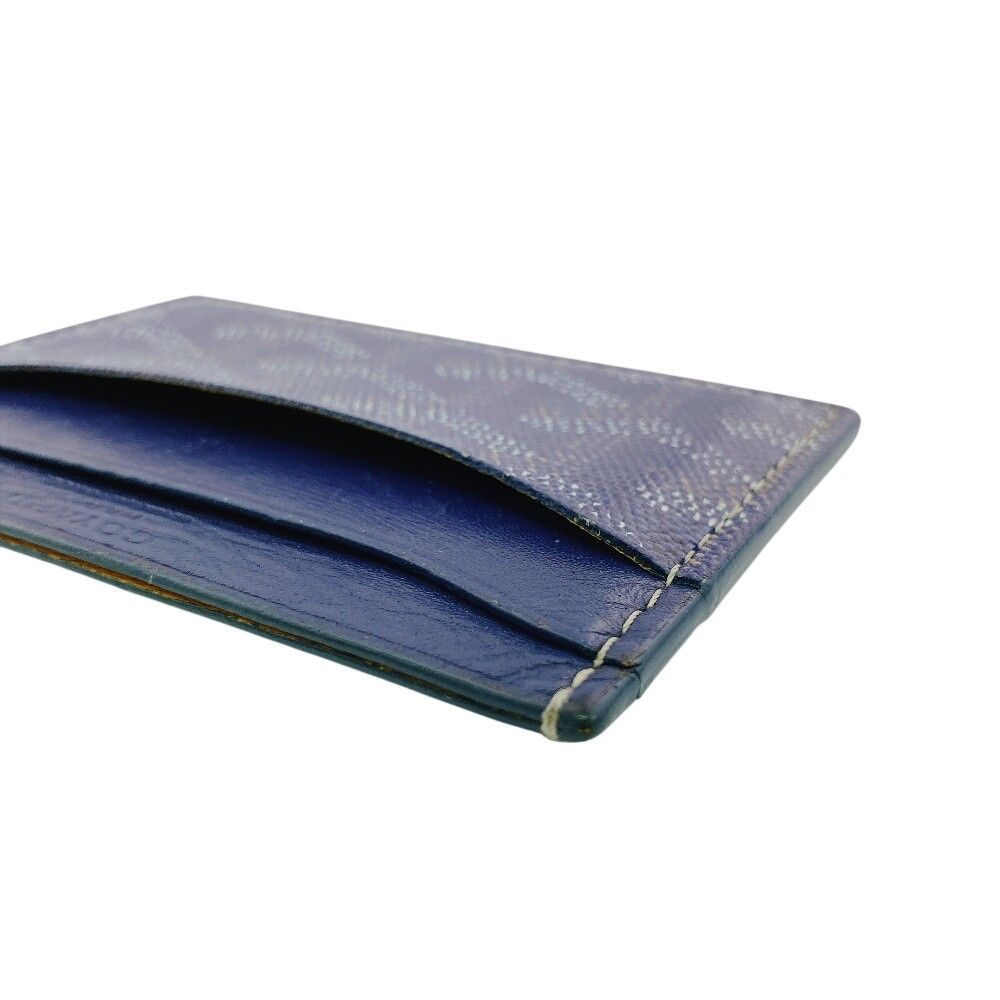 Goyard Saint Sulpice Card Case Navy — view 5