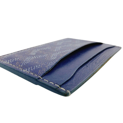 Goyard Saint Sulpice Card Case Navy — view 2