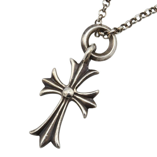 Chrome Hearts Tiny CH Cross Necklace 925