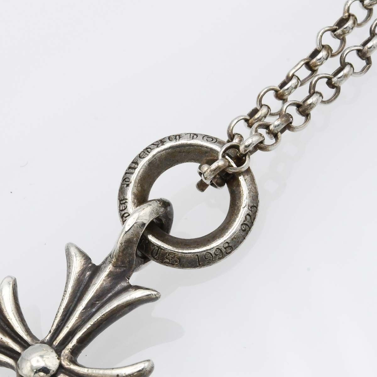 Chrome Hearts Tiny CH Cross Necklace 925 — view 3
