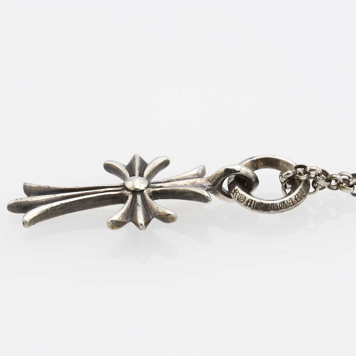 Chrome Hearts Tiny CH Cross Necklace 925 — view 4
