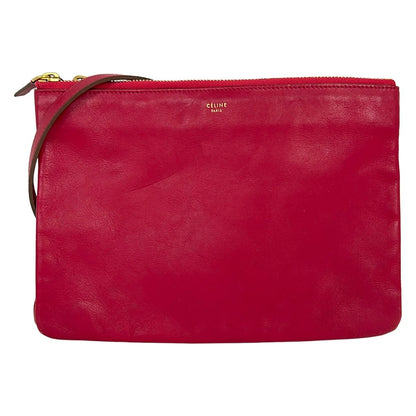 Celine Shoulder Bag Trio Large Pink Pouch