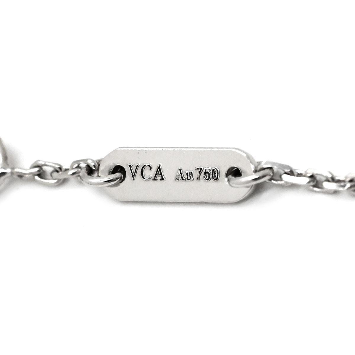 Van Cleef & Arpels Bracelet Sweet Alhambra White Gold 18K Diamond — view 6