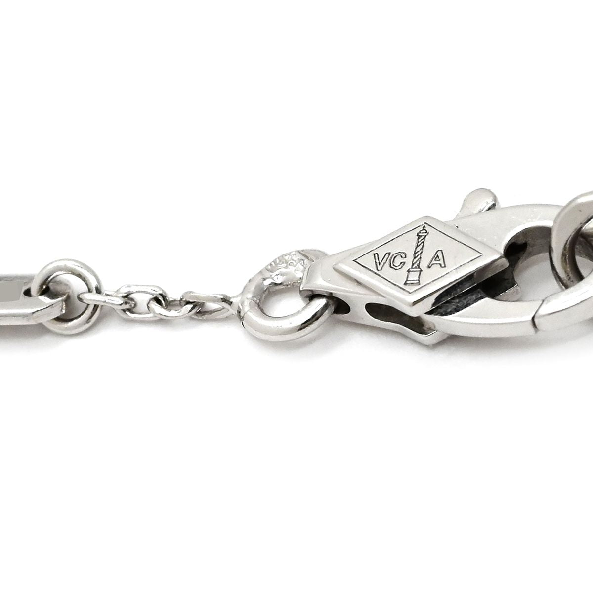 Van Cleef & Arpels Bracelet Sweet Alhambra White Gold 18K Diamond — view 4